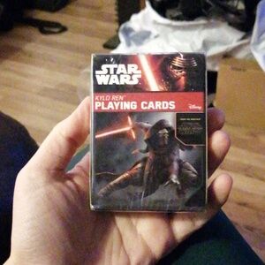 Star Wars kylo ren playing cards